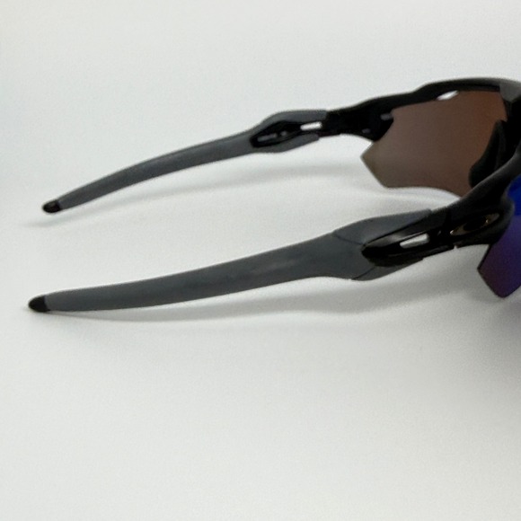Oakley OO9208 5539 Radar EV Path Prizm Sunglasses Men's Black Blue 21442 - Picture 6 of 9